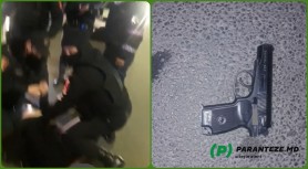O persoană împușcată dintr-o mașină la Stăuceni. Poliția a reținut doi bărbați